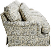 Thumbnail for your product : Massoud Furniture Tucker 89 Skirted Sofa, Gray Floral