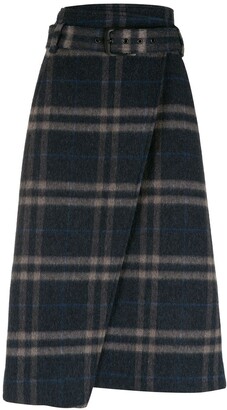 Nk Wool Midi Skirt