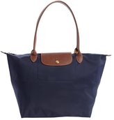 Thumbnail for your product : Longchamp blue nylon 'Le Pliage' large folding shopper tote