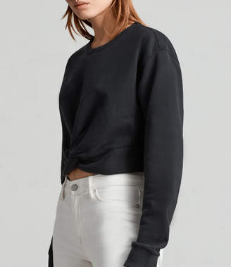 AllSaints Paloma Cropped Sweatshirt