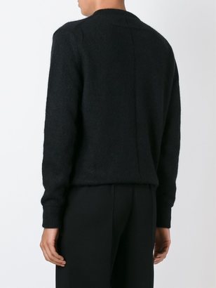 Givenchy cobra intarsia knit sweater