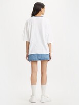 Thumbnail for your product : Levi's 'Better Daze' Graphic Print Drapey Cotton T-Shirt, Blue/White