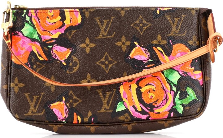 Louis Vuitton Pochette Accessoires Limited Edition Monogram Roses -  ShopStyle Shoulder Bags