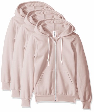 Marky G Apparel Mens Flex Fleece Full-Zip Hooded Sweatshirt 3 Packs Jacket 3 Pack 