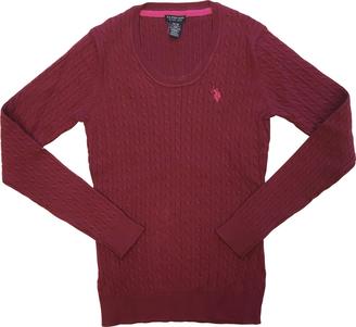 U.S. Polo Assn. Scoop Neck Cable Knit Sweater