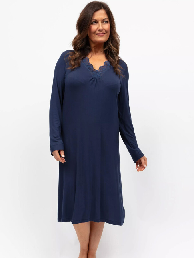 Nora Rose by Cyberjammies Carolynn Lace Maxi Nightdress ShopStyle