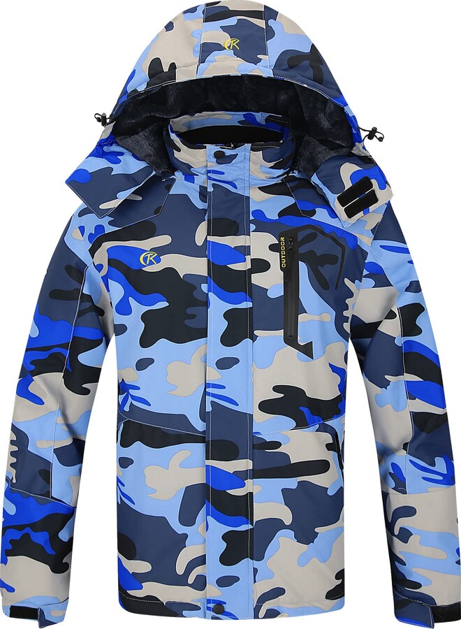 Mens Halfpipe Waterproof Breathable Insulated Skiing Jacket - View #8