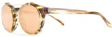 Thumbnail for your product : Linda Farrow Round Frame Sunglasses