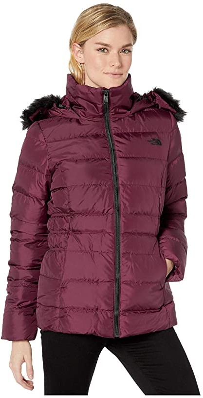 north face deep garnet red