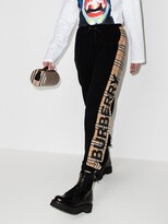 Thumbnail for your product : Burberry Raine panelled track pants