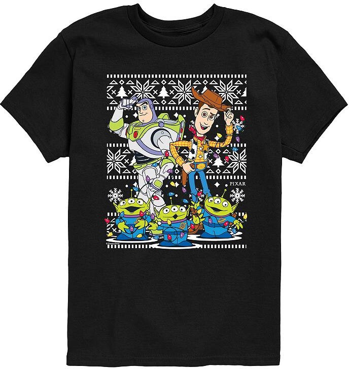 Boys 8-20 Disney / Pixar's Toy Story Ugly Christmas Sweater Graphic Tee