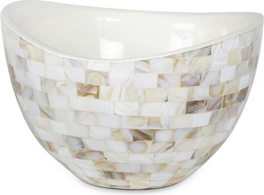 REGINA ANDREW Jake Bowl in White, Size: Small
