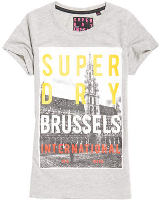 Superdry Box Photo City Brussels T-Shirt