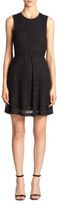 Thumbnail for your product : Ali Ro Sheer-Back Lace Dress