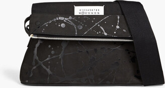 Maison Margiela 5AC painted nubuck messenger bag - ShopStyle 