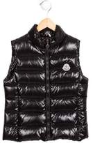 Thumbnail for your product : Moncler Girls' Ghany Down Vest