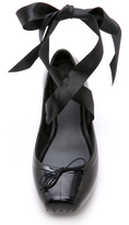 Thumbnail for your product : Melissa Lace up Ballet Flats