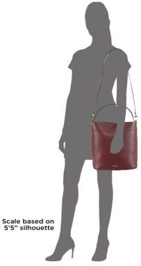 Michael Kors Collection Large Leather Bucket Bag