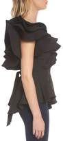 Thumbnail for your product : STYLEKEEPERS So Long Lover Ruffle One-Shoulder Blouse