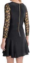 Thumbnail for your product : Twelfth Street By Cynthia Vincent Silk Flounce Dress - 3/4 Sleeve (For Women)