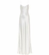 Thumbnail for your product : Galvan Malibu satin maxi bridal dress