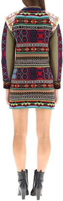 Etro jacquard knit mini dress - ShopStyle
