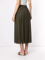 Thumbnail for your product : Rochas Gathered Midi Skirt