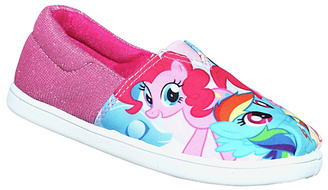 My Little Pony Canvas Slip On Shoes - Size 8