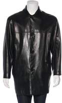 Thumbnail for your product : Andrew Marc Leather Coat