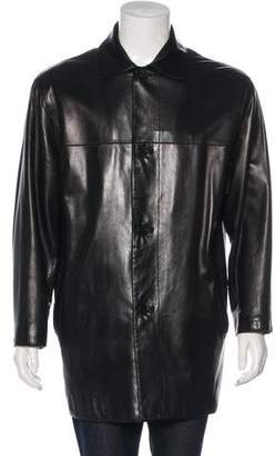 Andrew Marc Leather Coat