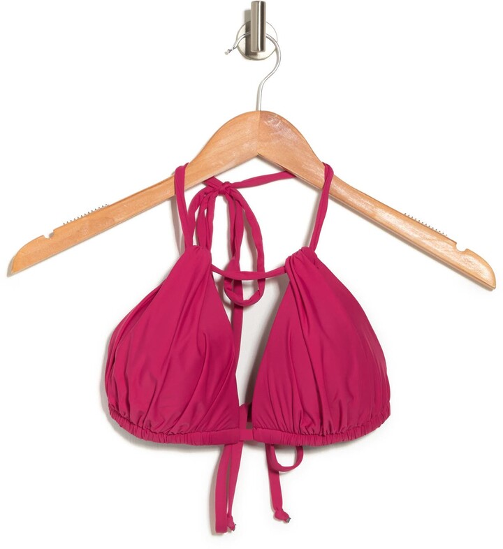 Athena Riley Halter Triangle Bra Bikini Top ShopStyle Two Piece Swimsuits