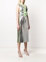 Thumbnail for your product : Marco De Vincenzo Ruffle Trim Midi Dress
