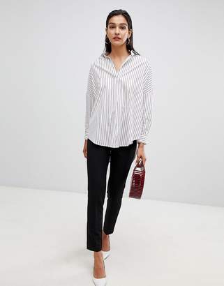 French Connection Oversized Striped Shirt