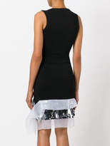 Thumbnail for your product : Christopher Kane sequin panel bodycon dress
