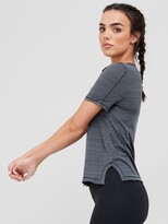 Thumbnail for your product : Nike Running Icon Clash T-Shirt - Black