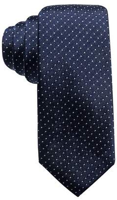 Alfani Men's Pindot Slim Silk Tie, Created for Macy's