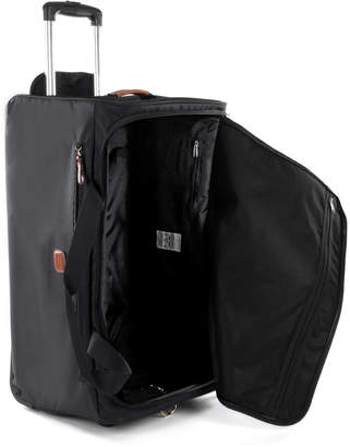 Bric's Black X-Bag 28" Rolling Duffel Luggage