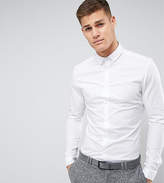 Thumbnail for your product : ASOS DESIGN TALL Skinny Shirt In White