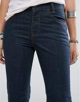 Thumbnail for your product : Free People 60's Raw Denim Kick Flare Jeans