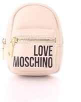 Thumbnail for your product : Love Moschino Logo Printed Zipped Backpack Purse