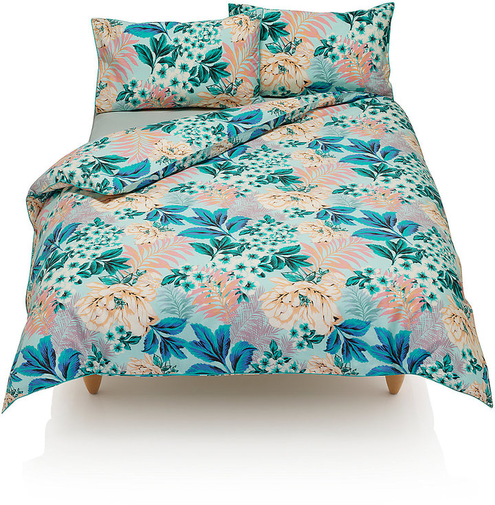 Marks and Spencer Tropical Palm Print Bedding Set ShopStyle Duvets