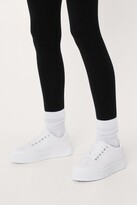 Thumbnail for your product : Nasty Gal Womens Faux Leather Snake Platform Sneakers