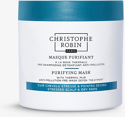 Christophe Robin Purifying Mask With Thermal Mud Hair Mask 250ml 250ml