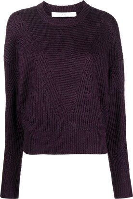 Purple Chunky Sweater | Shop The Largest Collection | ShopStyle