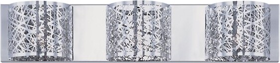 Huxe Karmelo Vanity Light in Bronze Size: 3 light