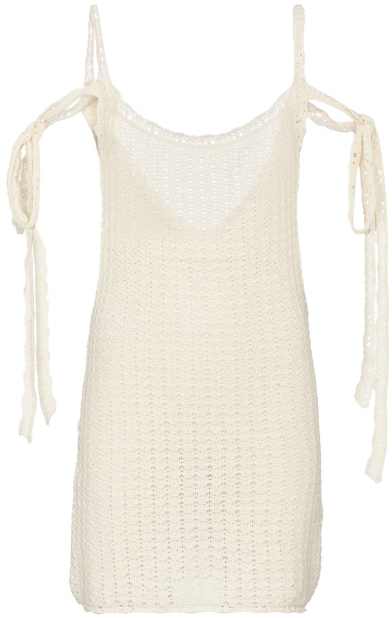 Alanui Desert Summer cotton minidress - ShopStyle Dresses