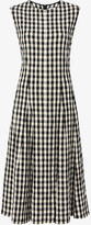 Thumbnail for your product : M.M. LaFleur Nyla Dress - Luxe Gingham - Black / White