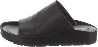 Balenciaga Leather Slides