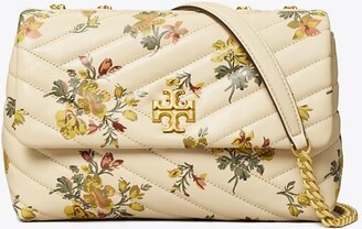Tory Burch Kira Chevron Small Convertible Shoulder Bag- Goldfinch 64963-703  192485511673 - Handbags - Jomashop