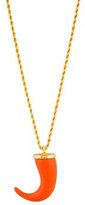 Thumbnail for your product : Kenneth Jay Lane Horn Pendant Necklace